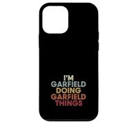 Carcasa para iPhone 12 Mini Garfield Name Garfield Personalized Name First Given