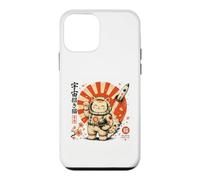 Carcasa para iPhone 12 Mini Gato Galáctico Lucky Cat Astronauta Espacial Japonés Gato