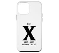 Carcasa para iPhone 12 Mini Gen X No Nos Importa la filosofía de la apatía