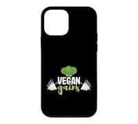 Carcasa para iPhone 12 Mini Gimnasio Divertido Entrenamiento Dieta Basada en Plantas Fitness Vegano