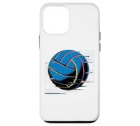 Carcasa para iPhone 12 Mini Glitch Art Art Balón de Waterpolo