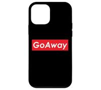 Carcasa para iPhone 12 Mini GO Away Leave Me Alone Funny Sarcasm For Introverts 反社会的内向性