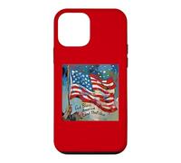 Carcasa para iPhone 12 Mini God Bless America Land That I Love US Flag Pintura artística