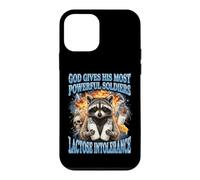 Carcasa para iPhone 12 Mini God Gives His Most Powerful Soldiers Lactose Intolerance