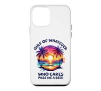 Carcasa para iPhone 12 Mini Golfo de lo Que Sea México o América Que se preocupe Pásame una Cerveza