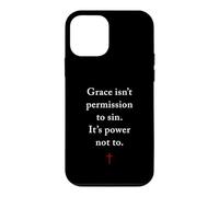 Carcasa para iPhone 12 Mini Grace Isn'T Permission to Sin It's Grace Not To - Evangelism
