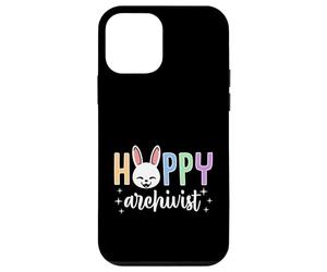 Carcasa para iPhone 12 Mini Gráfico de Conejito de Pascua Feliz de Hoppy Archivist
