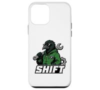Carcasa para iPhone 12 Mini Gráfico de reparación de automóviles Raven Mechanic Shift