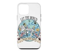 Carcasa para iPhone 12 Mini Gráfico Floral de Dinosaurio Hear You Roar Empowerment