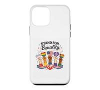 Carcasa para iPhone 12 Mini Gráfico Inspirador Stand For Equality Diversity Unity