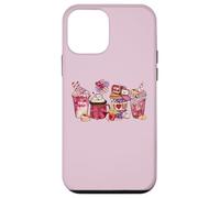 Carcasa para iPhone 12 Mini Gráfico Love Seasonal Coffee Tea Sweet Hearts