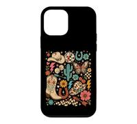 Carcasa para iPhone 12 Mini Gráfico Vintage de Cowboy Redeo Country con Estilo Western renacentista