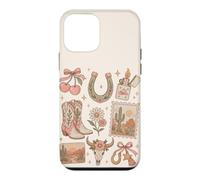 Carcasa para iPhone 12 Mini Gráfico Vintage de Cowboy Redeo Country con Estilo Western renacentista