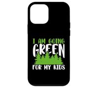 Carcasa para iPhone 12 Mini Green Planet Me Estoy volviendo Verde para el Medio Ambiente de mis Hijos