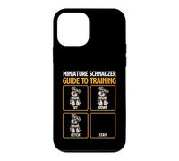 Carcasa para iPhone 12 Mini Guía de Entrenamiento Schnauzer Miniatura - Schnauzer Dog Mom