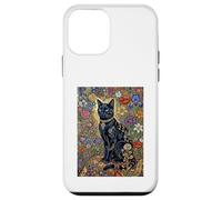 Carcasa para iPhone 12 Mini Gustav Klimt Gato
