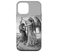 Carcasa para iPhone 12 Mini Gustave Dore Jacob luchando con el ángel 1855