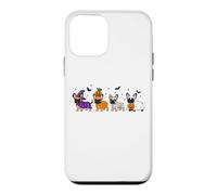 Carcasa para iPhone 12 Mini Halloween Frenchie Bulldog Amante de los Perros Perro Espeluznante Halloween