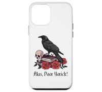 Carcasa para iPhone 12 Mini Hamlet Shakespeare Jugar Cita por desgracia, Pobre Yorick!