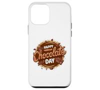 Carcasa para iPhone 12 Mini Happy Chocolate Day Celebrating World Chocolate Day Lovers