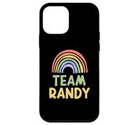 Carcasa para iPhone 12 Mini Happy Colorful Team Randy Rainbow Pride Green Yellow
