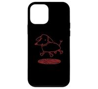 Carcasa para iPhone 12 Mini Happy Cute Wiener Dog Dachshund del Y2K