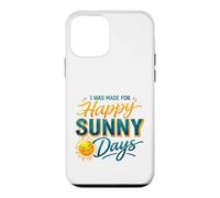 Carcasa para iPhone 12 Mini Happy Sunny Days Sonriente Sol Verano Amante
