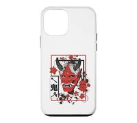 Carcasa para iPhone 12 Mini Harajuku Japanese Aesthetic Red Oni Demon Mask