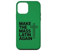 Carcasa para iPhone 12 Mini Haz de Nuevo la Cruz católica Tradicional en latín