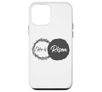 Carcasa para iPhone 12 Mini He is Risen - Jesus Christ Resurrection Easter & Passover