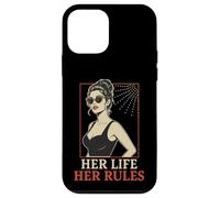 Carcasa para iPhone 12 Mini Her Life Her Rules Cita Independiente Pin Up Girl