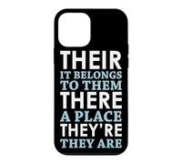Carcasa para iPhone 12 Mini Her There Are - Inglés Gramática