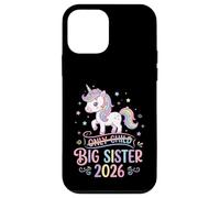 Carcasa para iPhone 12 Mini Hermana Mayor de Only Child 2026, Unicornio, arcoíris, Lindo