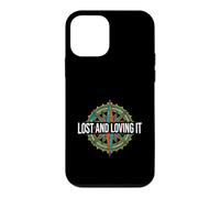 Carcasa para iPhone 12 Mini Hiking Compass Topography Lost and Loving It