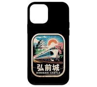Carcasa para iPhone 12 Mini Hirosaki Castle Japón Retro Tren Vintage Kanji Souvenir