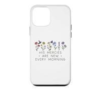 Carcasa para iPhone 12 Mini His Mercies Are New Every Morning Bible Verse Christian God