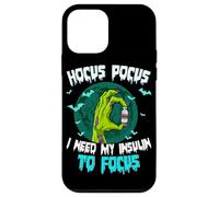 Carcasa para iPhone 12 Mini Hocus Pocus Necesito mi insulina para concentrarme