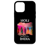 Carcasa para iPhone 12 Mini Holi Festival India Recuerdo Turístico Mumbai Delhi Kerala Goa