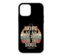 Carcasa para iPhone 12 Mini Hope As An Anchor Hebreos 6 19 Versículo de la Biblia