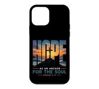 Carcasa para iPhone 12 Mini Hope As An Anchor Hebreos 6 19 Versículo de la Biblia