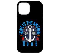 Carcasa para iPhone 12 Mini Hope Is The Anchor of My Soul 50s Inspiración Motivación