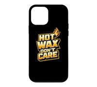 Carcasa para iPhone 12 Mini Hot Wax Candles Don't Care Funny Candle Maker Chandler Gift