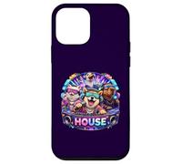 Carcasa para iPhone 12 Mini House Music Shiba-Inu Capybara Melodic Party Design