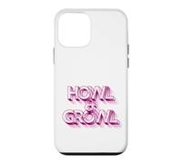 Carcasa para iPhone 12 Mini HOWL & Growl - Eslogan Divertido