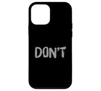 Carcasa para iPhone 12 Mini Humor Divertido TXT Divertido para la Gente Citas Divertidas de una Palabra no