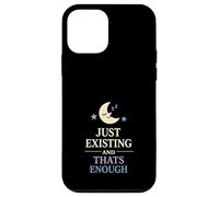 Carcasa para iPhone 12 Mini Humor existencial Nihilismo Humor Filosofía absurda