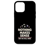 Carcasa para iPhone 12 Mini Humor existencial Nihilismo Humor Filosofía absurda
