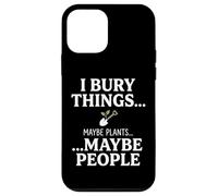 Carcasa para iPhone 12 Mini I Bury Things Maybe Plants Maybe People Funny Frog