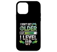 Carcasa para iPhone 12 Mini I Dont Get Older I Level Up Video Game Gaming Gamer Cumpleaños