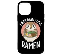 Carcasa para iPhone 12 Mini I Just Really Love Ramen Sparrow Noodles Bowl Cup Sopa Japón